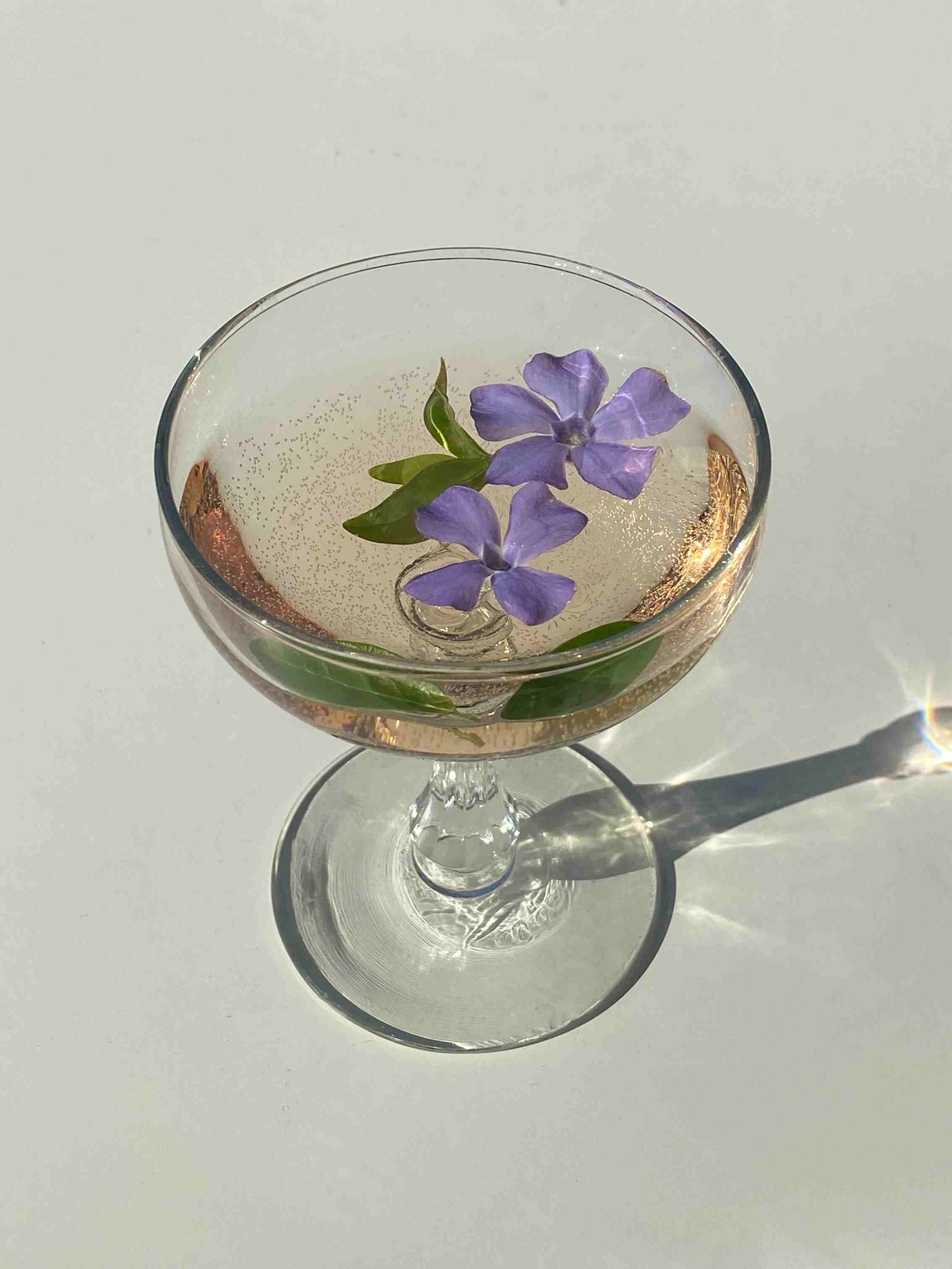 Crafting Cocktails with Edible Flowers