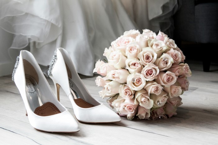 Wedding White flower bouquet