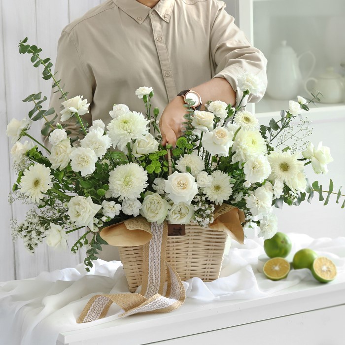 White Bouquet for Love